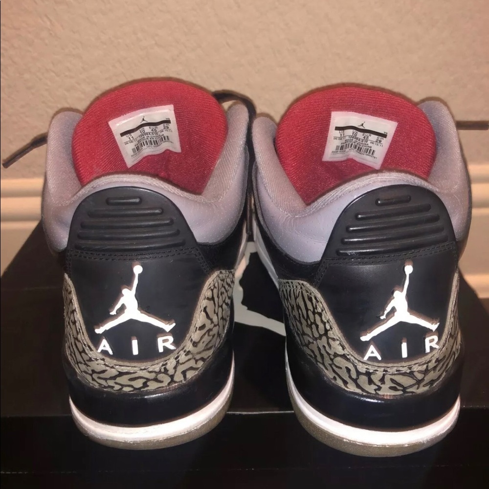 Jordan 3 Black Cements 2011 - Picture 6 of 6